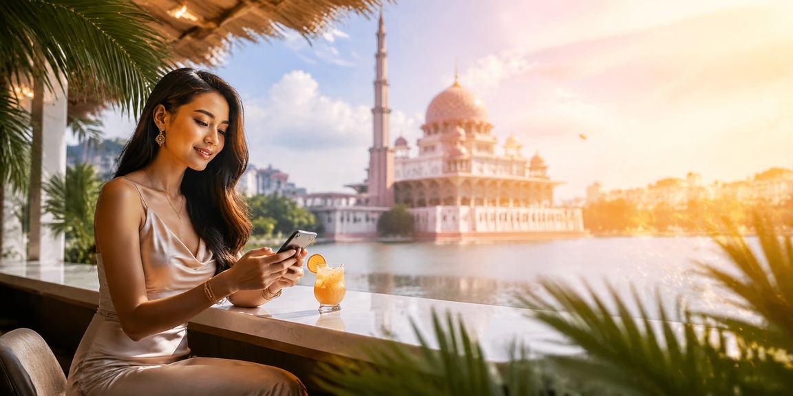 Pengguna Putrajaya mengemaskini aplikasi ncp151 dan membuat deposit Ringgit Malaysia