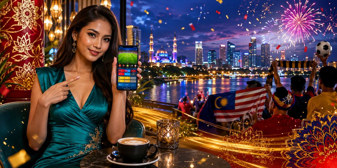 Suasana taruhan bola sepak di Selangor dengan pemain menggunakan telefon pintar
